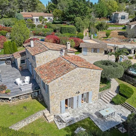 Gite Les Pins Climatise Piscine Chauffee Jardin Peymeinade Exterior foto